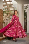 Clora Vol 21 By Lucaya Maslin With Digital Print Kurti With Bottom Dupatta